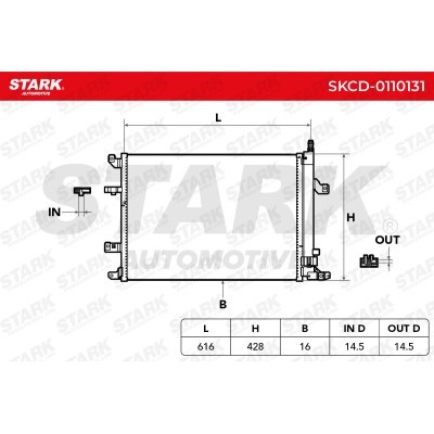 A/C condenser SKCD-0110131 - photo 8
