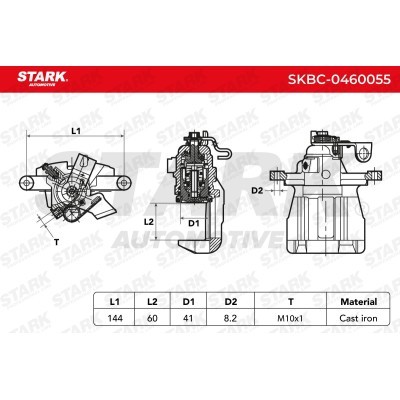 Brake Caliper Stark SKBC-0460055 SKBC-0460055 - photo 4