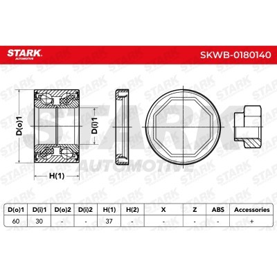 Wheel Bearing Stark SKWB-0180140 SKWB-0180140 - photo 2