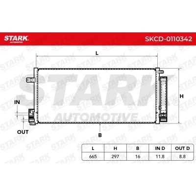 A/C condenser SKCD-0110342 - photo 8