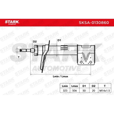 Shock Absorber Stark SKSA-0130860 SKSA-0130860 - photo 3