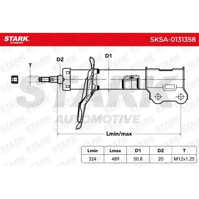 Shock Absorber Stark SKSA-0131358 SKSA-0131358 - photo 3