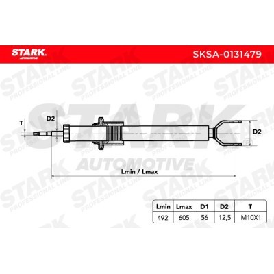 Shock Absorber Stark SKSA-0131479 SKSA-0131479 - photo 3
