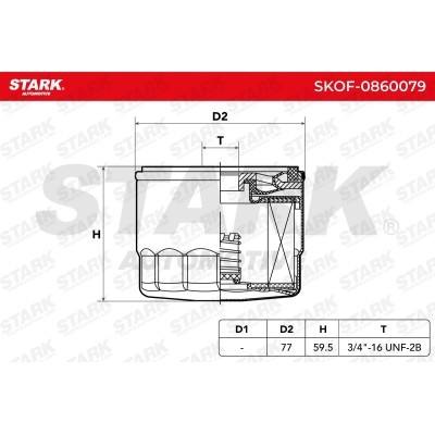 Oil Filter Stark SKOF-0860079 SKOF-0860079 - photo 6