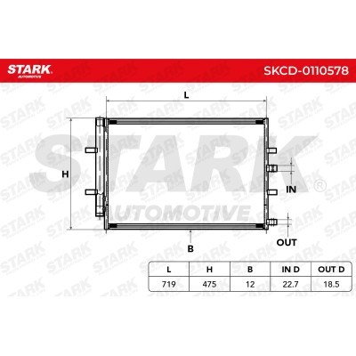 A/C condenser SKCD-0110578 - photo 5