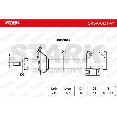 Shock Absorber Stark SKSA-0131147 SKSA-0131147 - photo 3
