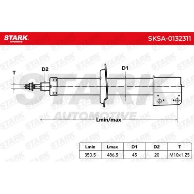 Shock Absorber Stark SKSA-0132311 SKSA-0132311 - photo 3