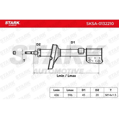 Shock Absorber Stark SKSA-0132210 SKSA-0132210 - photo 6