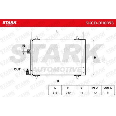 A/C condenser SKCD-0110075 - photo 7