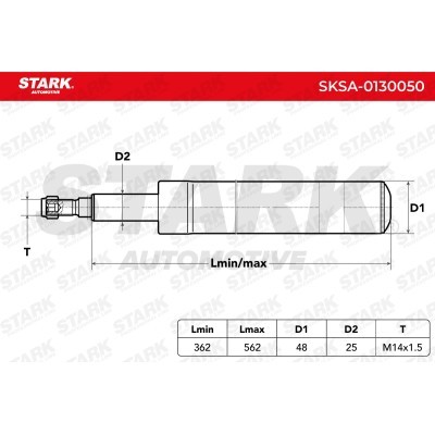 Shock Absorber Stark SKSA-0130050 SKSA-0130050 - photo 3