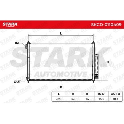 A/C condenser SKCD-0110409 - photo 9