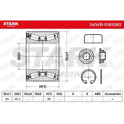 Wheel Bearing Stark SKWB-0181083 SKWB-0181083 - photo 3