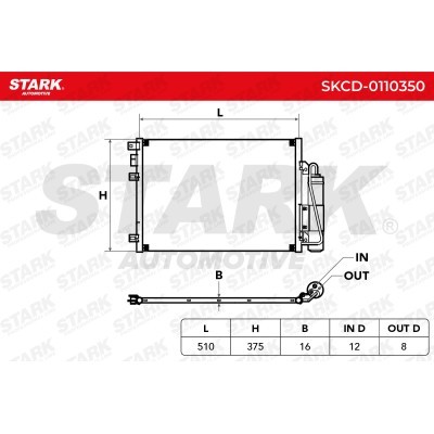 A/C condenser SKCD-0110350 - photo 7