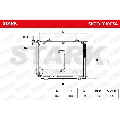 A/C condenser SKCD-0110034 - photo 9