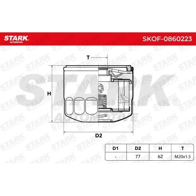Oil Filter Stark SKOF-0860223 SKOF-0860223 - photo 8