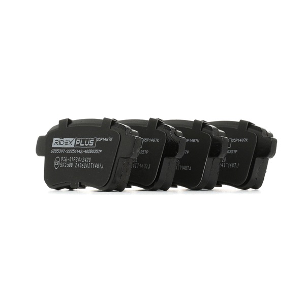 Brake Pads Set RIDEX 402B0357P 402B0357P - photo 1