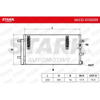 A/C condenser SKCD-0110339 - photo 8
