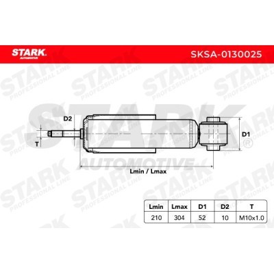 Shock Absorber Stark SKSA-0130025 SKSA-0130025 - photo 4