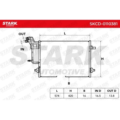 A/C condenser SKCD-0110381 - photo 7