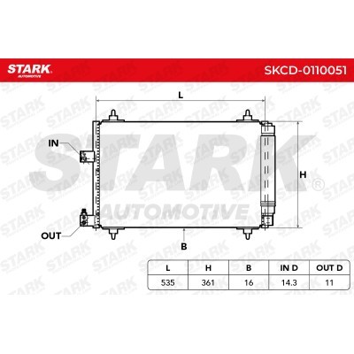 A/C condenser SKCD-0110003 - photo 7