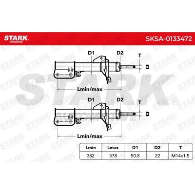 Shock Absorber Stark SKSA-0133472 SKSA-0133472 - photo 4
