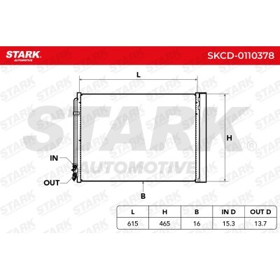 A/C condenser SKCD-0110378 - photo 7