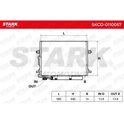 A/C condenser SKCD-0110057 - photo 7
