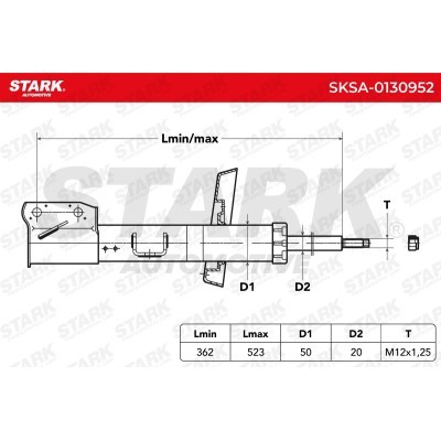 Shock Absorber Stark SKSA-0130952 SKSA-0130952 - photo 3