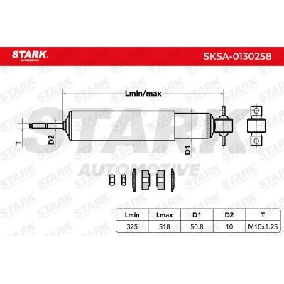 Shock Absorber Stark SKSA-0130258 SKSA-0130258 - photo 3