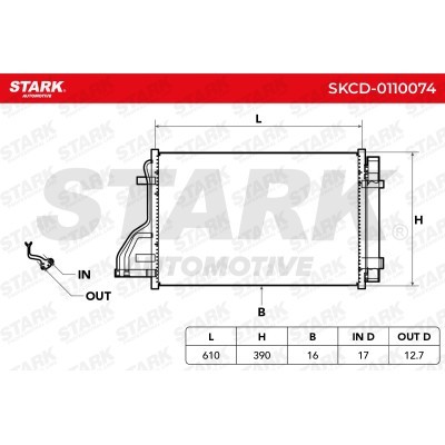 A/C condenser SKCD-0110074 - photo 8