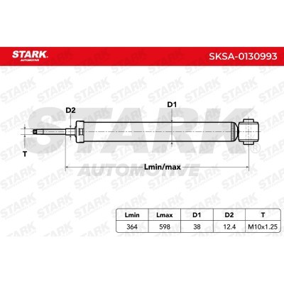 Shock Absorber Stark SKSA-0130993 SKSA-0130993 - photo 3