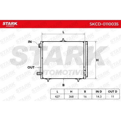 A/C condenser SKCD-0110035 - photo 7