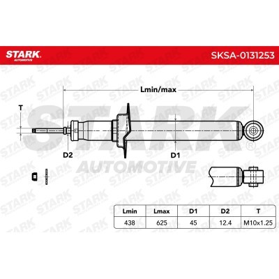 Shock Absorber Stark SKSA-0131253 SKSA-0131253 - photo 5