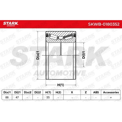 Wheel Bearing Stark SKWB-0180352 SKWB-0180352 - photo 2