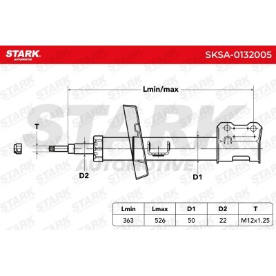 Shock Absorber Stark SKSA-0132005 SKSA-0132005 - photo 3