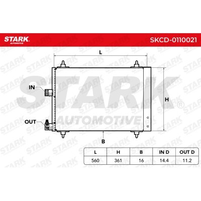 A/C condenser SKCD-0110021 - photo 7