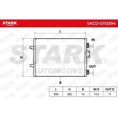 A/C condenser SKCD-0110394 - photo 5