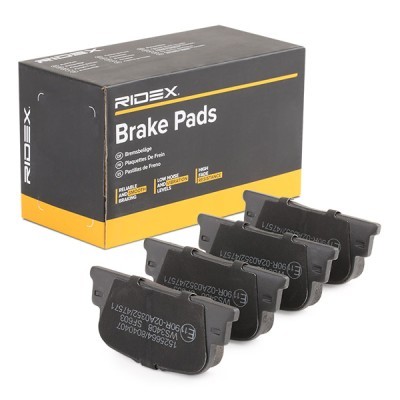 Brake Pads Set RIDEX 402B0517 402B0517 - photo 3