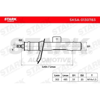 Shock Absorber Stark SKSA-0130783 SKSA-0130783 - photo 3