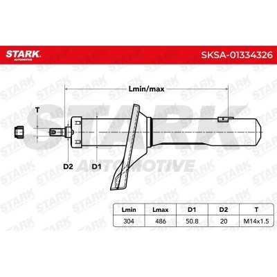 Shock Absorber Stark SKSA-01334326 SKSA-01334326 - photo 7