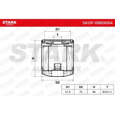 Oil Filter Stark SKOF-0860004 SKOF-0860004 - photo 6