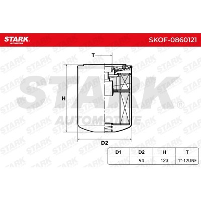 Oil Filter Stark SKOF-0860121 SKOF-0860121 - photo 5