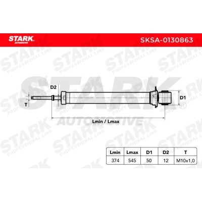 Shock Absorber Stark SKSA-0130863 SKSA-0130863 - photo 3