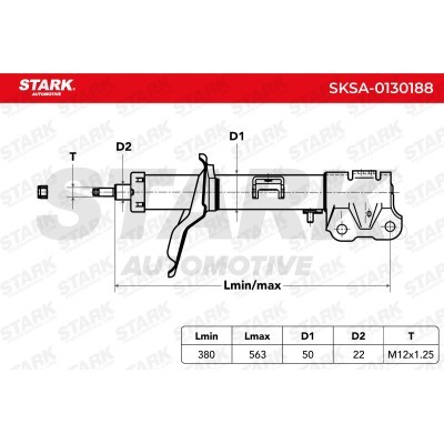 Shock Absorber Stark SKSA-0130188 SKSA-0130188 - photo 3