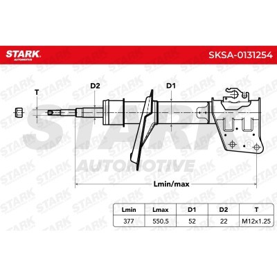 Shock Absorber Stark SKSA-0131254 SKSA-0131254 - photo 3