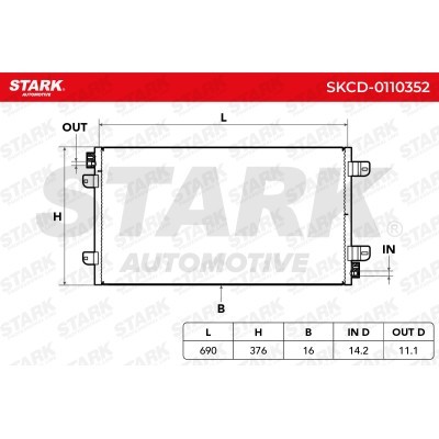A/C condenser SKCD-0110352 - photo 8