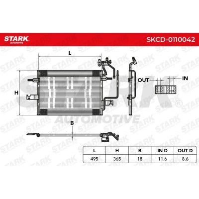 A/C condenser SKCD-0110042 - photo 7