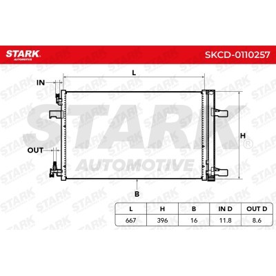 A/C condenser SKCD-0110257 - photo 8