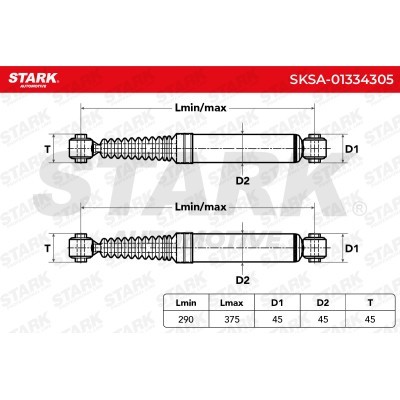 Shock Absorber Stark SKSA-01334305 SKSA-01334305 - photo 7