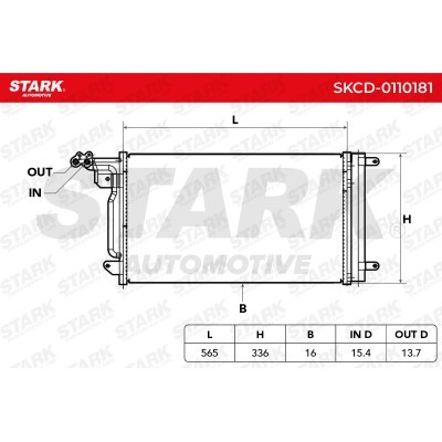 A/C condenser SKCD-0110181 - photo 8